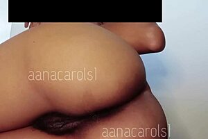 Latina teen explores tight ass first time