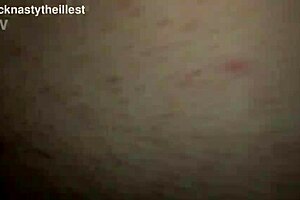 dicknastytheillest looks like he's on one, nothing but skin, cock, and bones