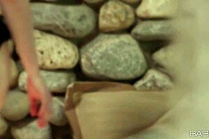 stoya poses in black lingerie solo