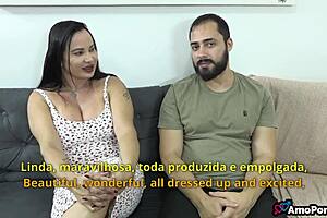 Latina milf argues with guy over big cock 😏