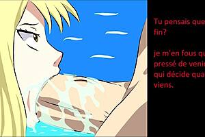 Hentai Joi French Lucy Heartfilia Commands Anal