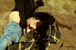 Rebel Ryder's outdoor whipping fun! 😈