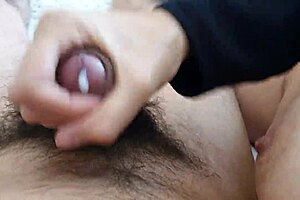 My Wife Helps Me with a Handjob Session