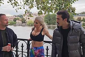 busty milf laura crystal hardcore anal dp dap cum swallow