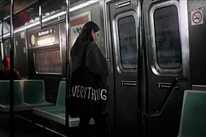 Wow, that beautiful stranger sucked me on the train!