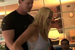 babe group with huge natural boobs