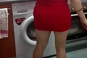 Desayunando La Vagina En La Cocina