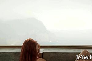 softcore loving legal age teen 18+ager rubs wet pussy passionately