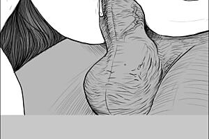 speed drawing of ffm threesome by kramer krameroff