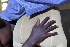 Sit your big ass pussy on my face now! he demanded roughly