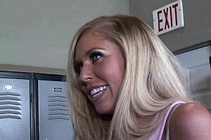 Intensely Fucking Blonde Shaved Pussy Schoolgirl