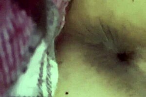 anal plug thrust vibrations in solo assplay