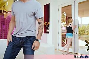 i comfort her when she's feeling too small, sucking and fucking her petite body