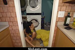 banging my stepsisters big round booty in pov - sislust