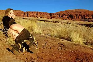 Rebel Ryder's outdoor whipping fun! 😈