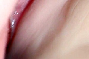 she's got lube in her vagina for double penetration 😏