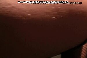 Hot amateur girl gets cumshot on pussy in public toilet while wearing pantyhose 😏