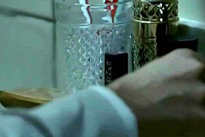 Amira casar applies red lipstick to her hairy ass in anatomy of hell scene