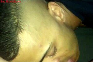 Hey, check out this guy licking that tasty BBW pussy so eagerly!