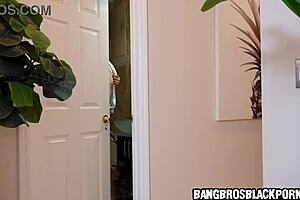 JOHNNY CAN'T STAND LOOKING AT HIS HOT BLACK ROOMMATE'S PERFECT BUTT ALL DAY LONG