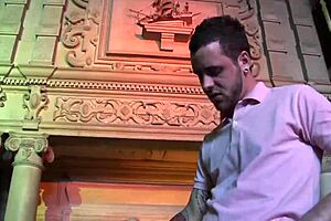 Hey, check out this big boobed latina amateur letting her boyfriend rip her fishnets