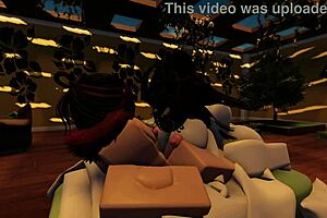 Subscriber Fucks Her in Roblox Condo