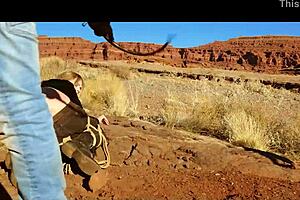 Rebel Ryder's outdoor whipping fun! 😈