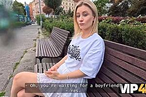 Vip4k Cute Blonde Cheating On Her Boyfriend For Money
