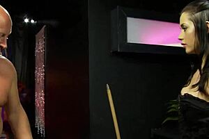 Sexy Brunette With Big Boobs Gets Fucked By Fat Old Man