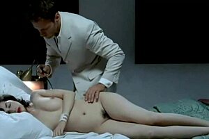 Amira casar applies red lipstick to her hairy ass in anatomy of hell scene