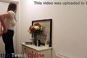 naughty student spanked hard!