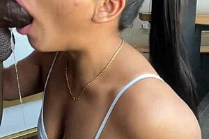 i just wanted to feel a huge cock in my mouth and i got it -amateur couple- nysdel