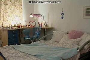 Hot Blonde Girl Getting Her First Orgasm And Tasting The Cum