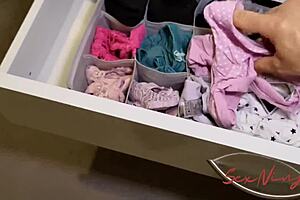 Step-Mom Catches Me Sniffing Her Panties