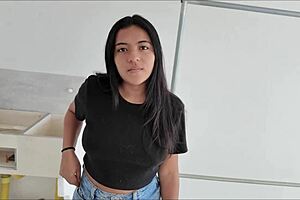 Colombian realtor enjoys my cock in POV