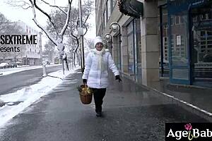 Only young 18+ and massive cock can only satisfy granny malya