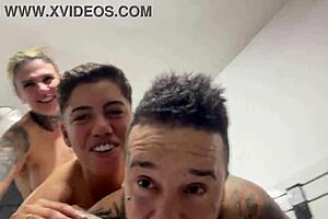 that hot sex feeling the pounding until the end in ass and pussy on the hair until we cum together