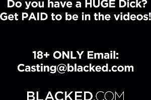 Blacked Curvy Natural Babe Amalia Davis Sneaks Away to Fuck Her BBC Crush