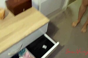 Step-Mom Catches Me Sniffing Her Panties