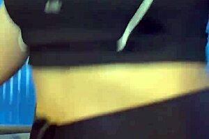 P�s Treino Gostosa No Banheiro Lotado