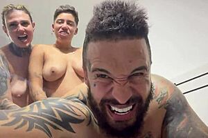 that hot sex feeling the pounding until the end in ass and pussy on the hair until we cum together