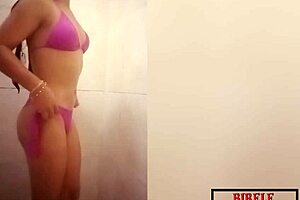 gabi paques TAKING a DELICIOUS bath PREPARING for mischief