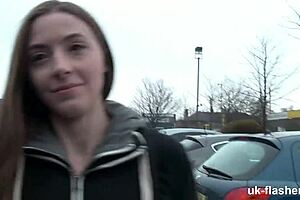 Leyla morgan flashing around town