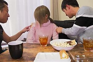 i feel so aroused by asuka's big tits during our intense sex