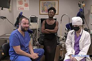 Rina Arem Delivers Deepthroat Blowjob in Latex Gloves