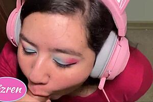 chilena gamer lo chupa