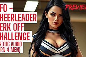 cheerleader makes you cum hard in this contest! 💦🏈