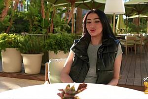 i'm didi the beautiful brunette getting fucked in the ass and pussy by two big cocks