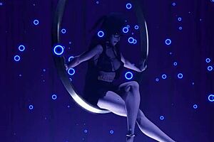 Tharja worships her nude body in cosplay