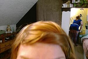 The redhaired business woman says, 'Hire an escort to cum in my mouth many times with dawnskye1962 in roleplay and humiliation.'